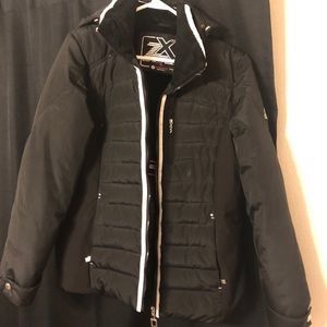 Black winter jacket